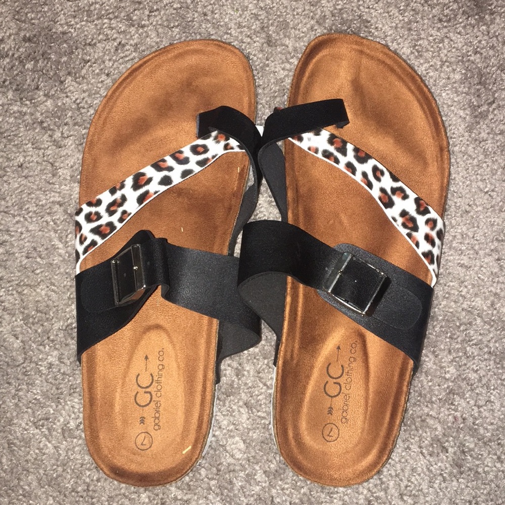 leopard print accented berks